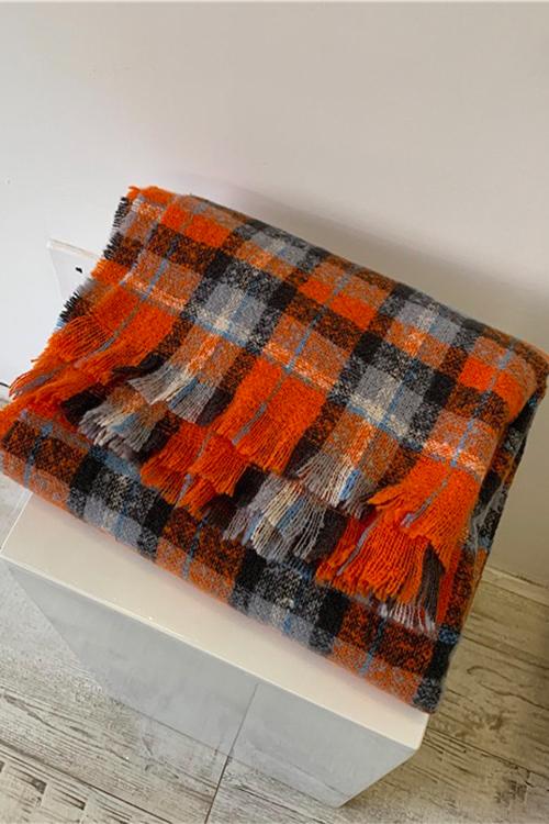 Nikkimoda Classic Plaids Shawl Scarf