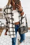Nikkimoda Classic Button Down Boyfriend Plaid Shirts